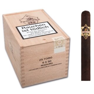 La Aurora Principes Maduro Toro 25er