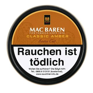 MAC BAREN Classic Amber (Vanilla Toffee Cream Loose Cut) (100 gr.)