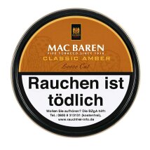 MAC BAREN Classic Amber (Vanilla Toffee Cream Loose Cut)...
