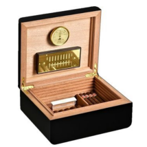 Adorini Humidor Carrara Medium Deluxe black