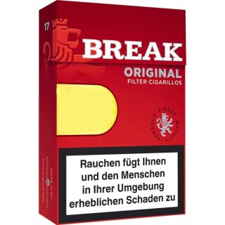BREAK Original Filter Cigarillos  (10x17)