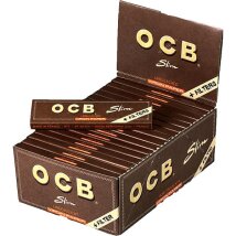 OCB Unbleached Slim Virgin +Tips 32x32 Bl.