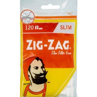 ZIG ZAG Drehfilter Slim 6mm 120er