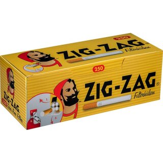 ZIG ZAG Hülsen  250 Stück Packung