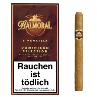 BALMORAL Dominican Selection Panatela 5er