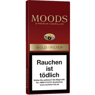 DANNEMANN Moods Golden Taste Filter 5er