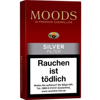 Moods Filter Silver 10er