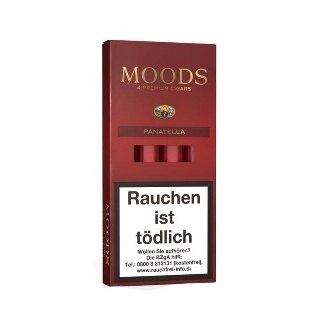 Dannemann Moods Panatella Tubos 4er