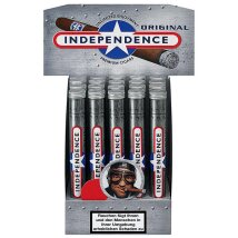 INDEPENDENCE Fine Cigar Tubes im Display