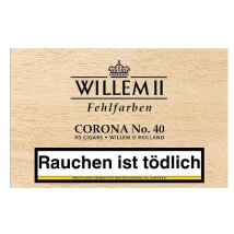 WILLEM II Fehlfarben Corona Nr 40 Sumatra 50er