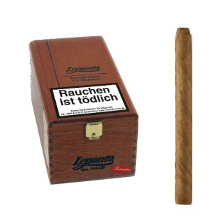 LEPANTO 744 Sumatra Slim Panatela 25er