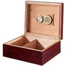 Angelo Humidor-Set rotbraun