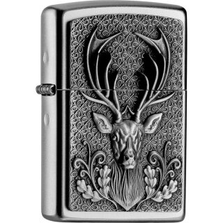ZIPPO satiniert Deer 2004736