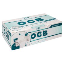 OCB Menthol Hülsen 100er