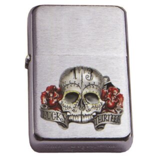 Z-Plus Feuerzeug Skull Lucky 13