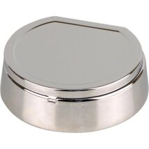 Ascher Metall chrom Sterneinsatz mit Deckel