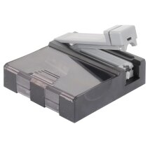 Zigarettenstopfer Champ mit Fach Grau