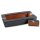 Cigarrenascher Carbon 2 Ablagen/ bewegl. Zusatzablage 4,5 x 25 x 14 cm