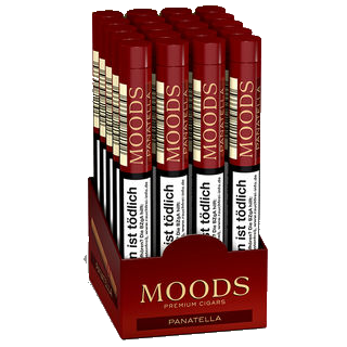Dannemann Moods Panatella Tubos Display