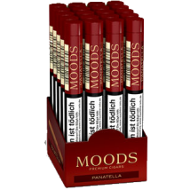 Dannemann Moods Panatella Tubos Display