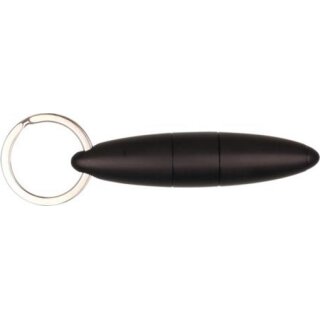 Cigarrenrundschneider PASSATORE Duo schwarz Alu 2 Klingen Ø 9/12mm