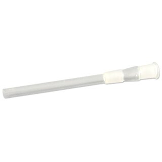 Steckchillum Glas  17 cm lang Schliff 18,8 mm