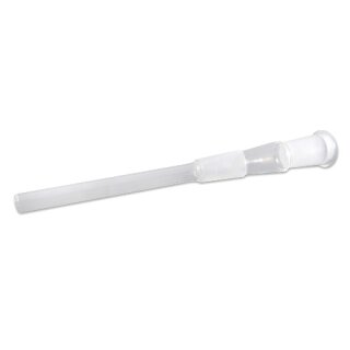 Steckchillum Glas  11 cm lang Schliff 14.5 mm