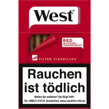 West Red Filterzigarillos (10x17)