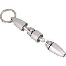 Cigarrenrundschneider PASSATORE Duo XL Alu silber 9/12mm...