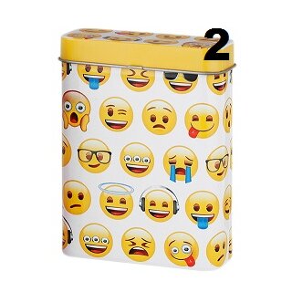 Zigarettenbox Emoticons Motiv 2
