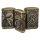 ZIPPO Kupfer Antik Armor Skull Multi Cut 60002848