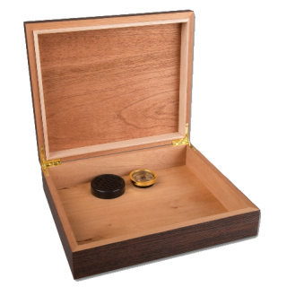 Humidor Walnuss Dekor