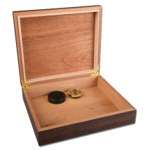 Humidor Walnuss Dekor