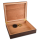 Humidor Walnuss Dekor dunkel H7 x B26 x T22cm mit AP-Humidifer