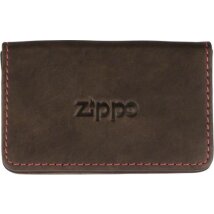 Zippo Visitenkartentasche Leder mocca 2005141