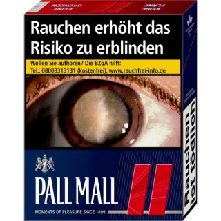 PALL MALL Red XXL 9,00 Euro (12x23)