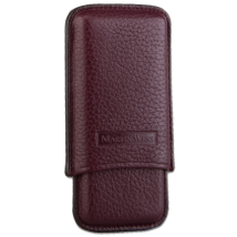 WESS Cigarillo-Etui Leder burgund 5er