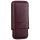 WESS Cigarillo-Etui Leder burgund 5er