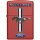 ZIPPO rot matt Ford Mustang 60003580