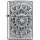 ZIPPO chrom gebürstet Compass Emblem 2005350
