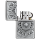 ZIPPO chrom gebürstet Compass Emblem 2005350