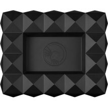 COLIBRI Cigarrenascher Quasar schwarz 6 Abl.