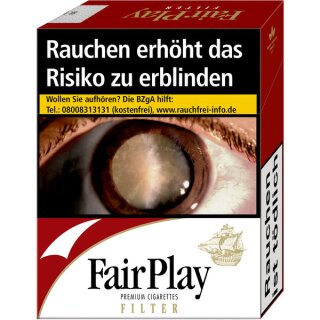 FAIR PLAY Red/Filter XXL 8,00 Euro (8x24)