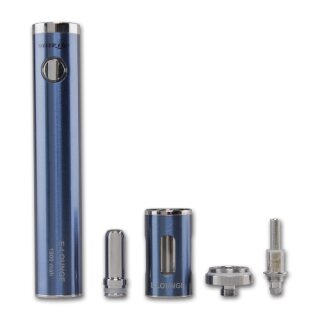 silver cig e-zigarette SILVERCIG E-Zigarette E-Lounge blau