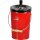 Schleuderascher Kübel rot 14 cm Durchmesser/20cm hoch
