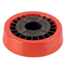 Metallascher STERNEINSATZ OHNE DECKEL Rot/Schwarz...