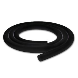 Wasserpfeifen Silikon Ersatzschlauch schwarz 150cm
