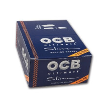 OCB Ultimate Slim + Tips 32x32Bl.