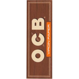 OCB Unbleached Virgin Paper 50x50 Bl.