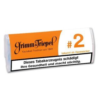 Grimm & Triepel No 2 (bekannt als Hanewacker) Kautabak (14 gr.)